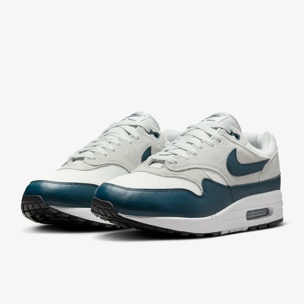 Nike Air Max 1 ESS FZ5808-103 男 休閒鞋 運動 復古 慢跑 氣墊 緩震 灰白 深藍 歷史價格詳細信息