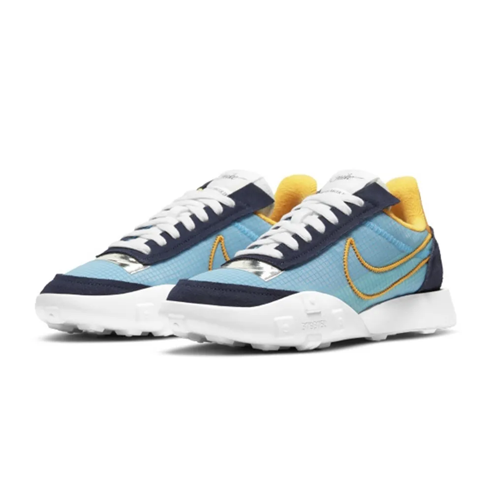 Nike 休閒鞋 Waffle Racer Crater 黑 橘 女鞋 男鞋 回收材質 環保理念 復古慢跑鞋 【ACS】 歷史價格詳細信息