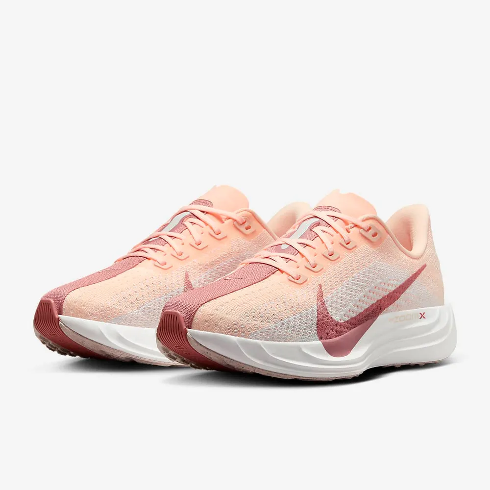 Nike W Pegasus Plus FQ7261-001 女 慢跑鞋 運動 路跑 小飛馬 緩震 透氣 淺灰 粉 歷史價格詳細信息