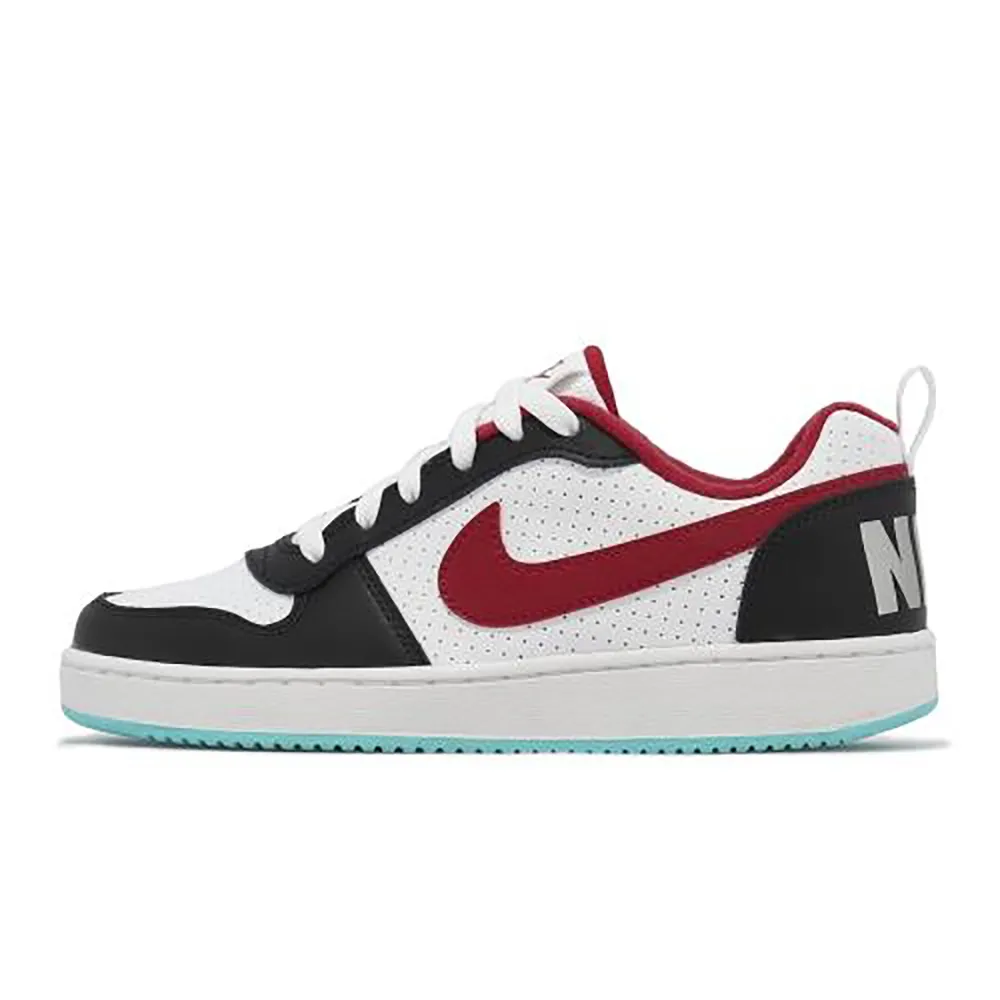 Nike 休閒鞋 Court Borough Low 白 黑 紅 基本款 低筒 男鞋 838937-102 歷史價格詳細信息