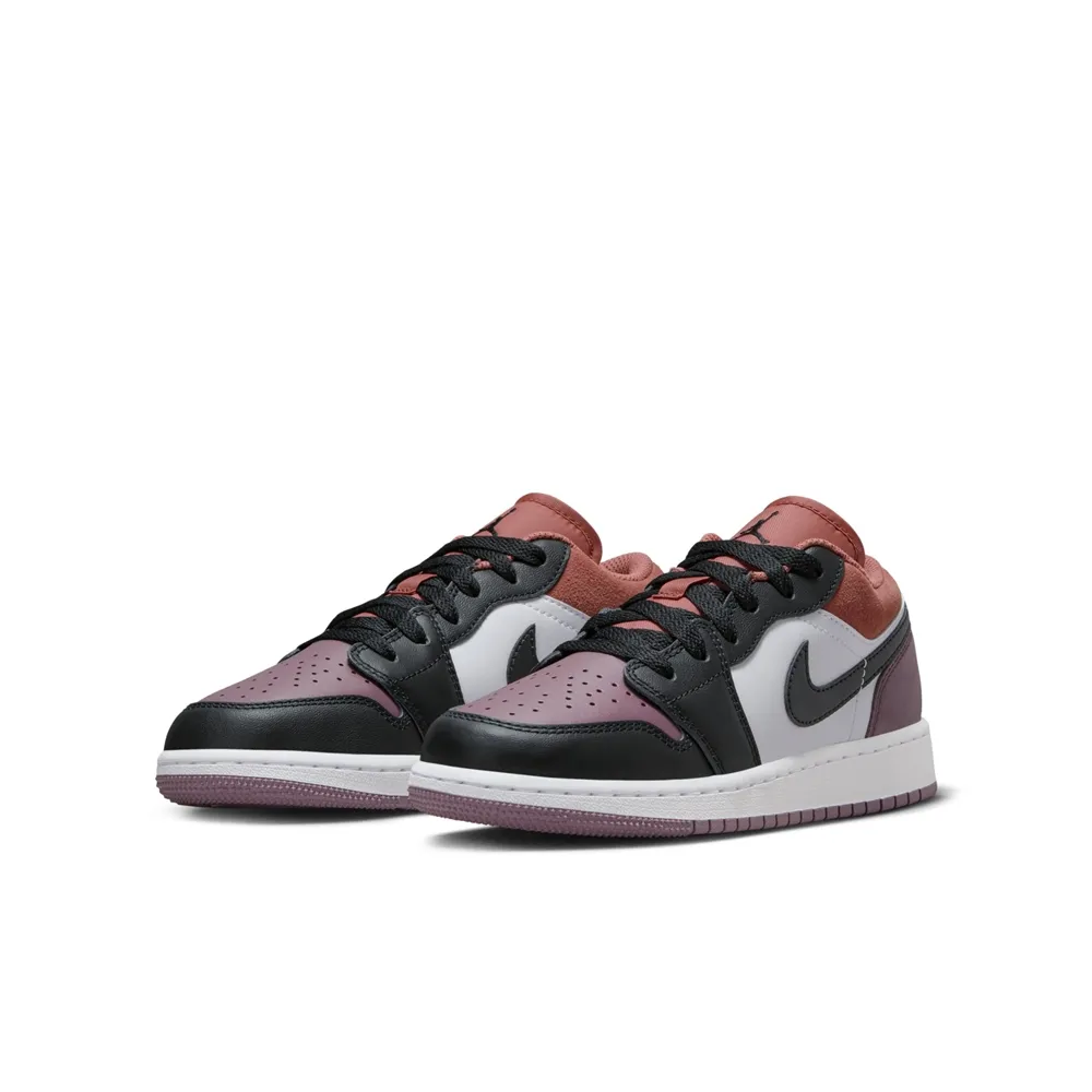 Nike 童鞋 Air Jordan 1 Low SE GS 白 藍 紅黃 異材質 女鞋【ACS】 DR6960-400 歷史價格詳細信息