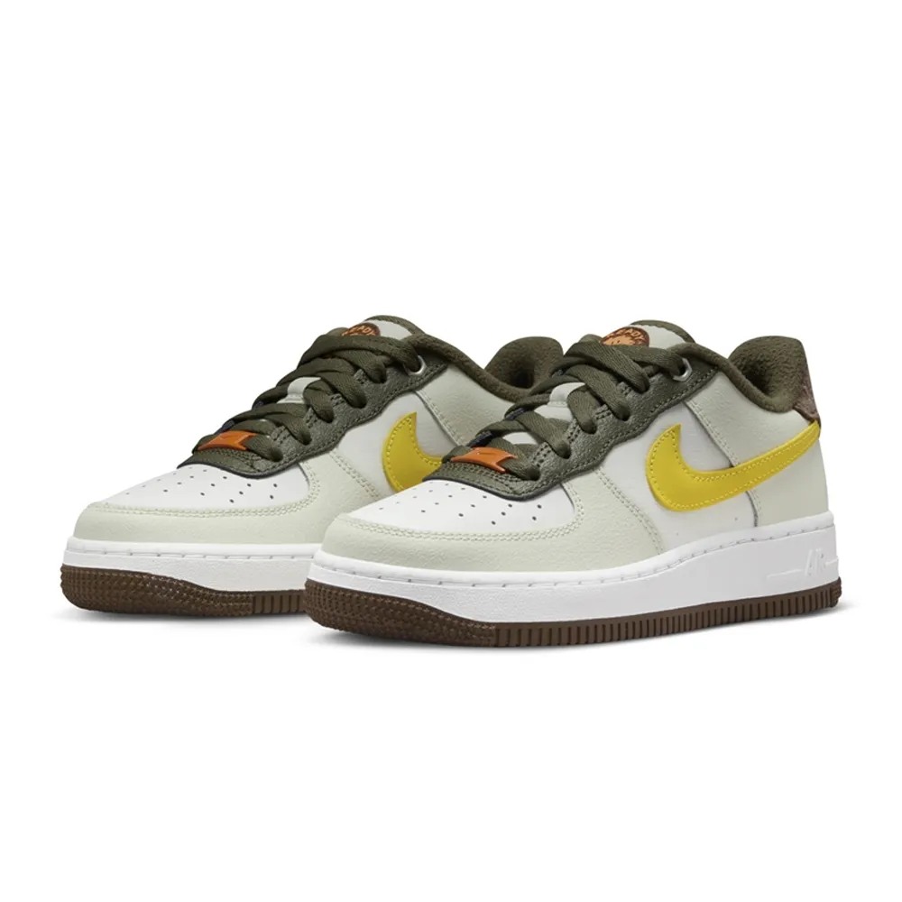 【NIKE】AIR FORCE 1 LV8 GS 童鞋 大童 女鞋 休閒鞋 白咖-FV3702121 歷史價格詳細信息