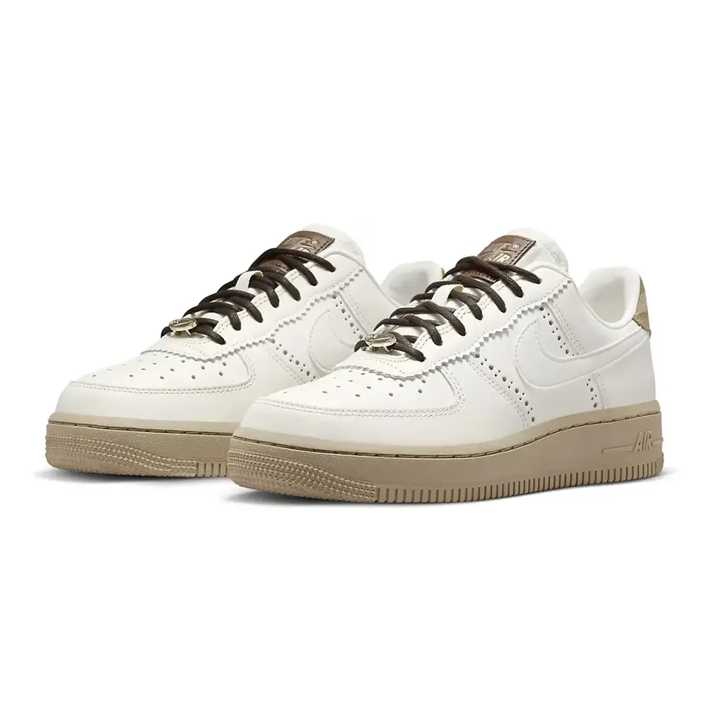 Nike 女鞋 Wmns Air Force 1 07 LX 綠 米白 紫 天然材質 女鞋 ACS CZ0268-300 歷史價格詳細信息