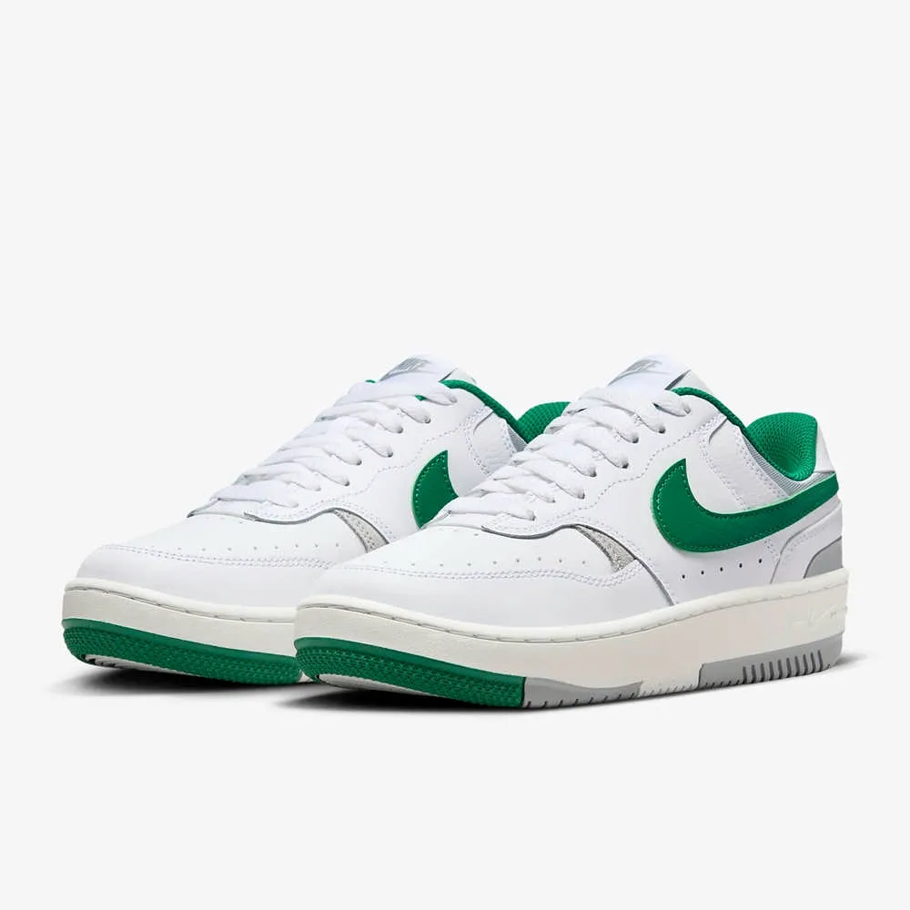 休閒鞋 Gamma Force 女鞋 黑 白 復古 皮革 厚底 增高 白勾 FQ6476-010 歷史價格詳細信息