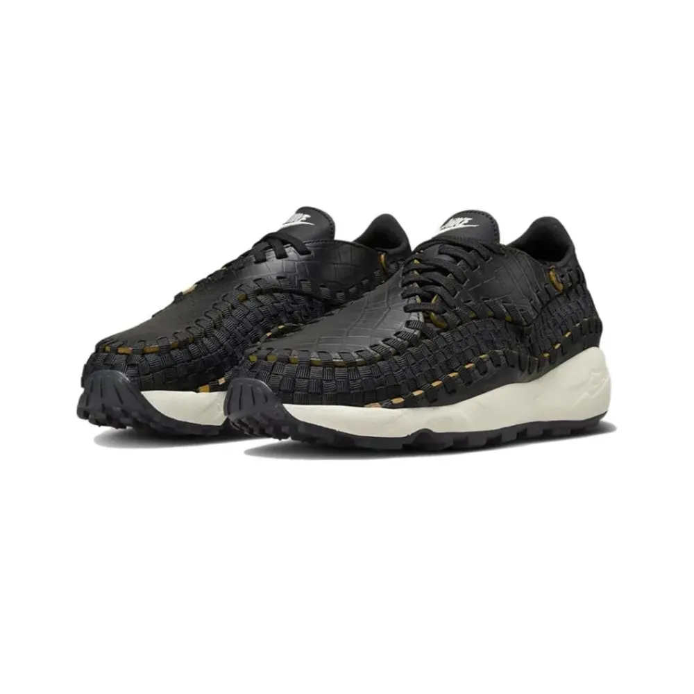 NIKE AIR FOOTSCAPE WOVEN 編織鞋 黑白 獸紋 FB1959-001/100/102 歷史價格詳細信息