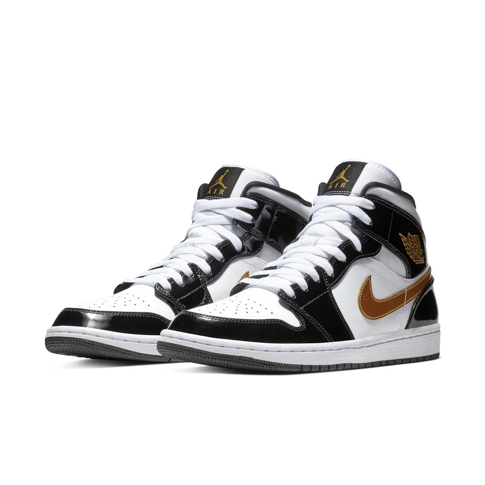 【NIKE】AIR JORDAN 1 MID 男鞋 籃球鞋 白灰色-DQ8426104 歷史價格詳細信息