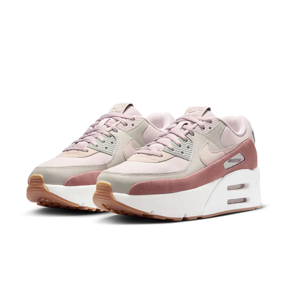 休閒鞋 Air Max 90 LV8 女鞋 白 綠 氣墊 厚底 增高 運動鞋 HF0782-102 歷史價格詳細信息
