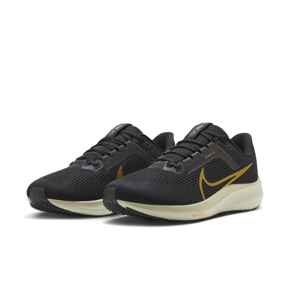 【NIKE】AIR ZOOM PEGASUS 40 男鞋 跑步鞋 黑橘-FQ8723010 歷史價格詳細信息