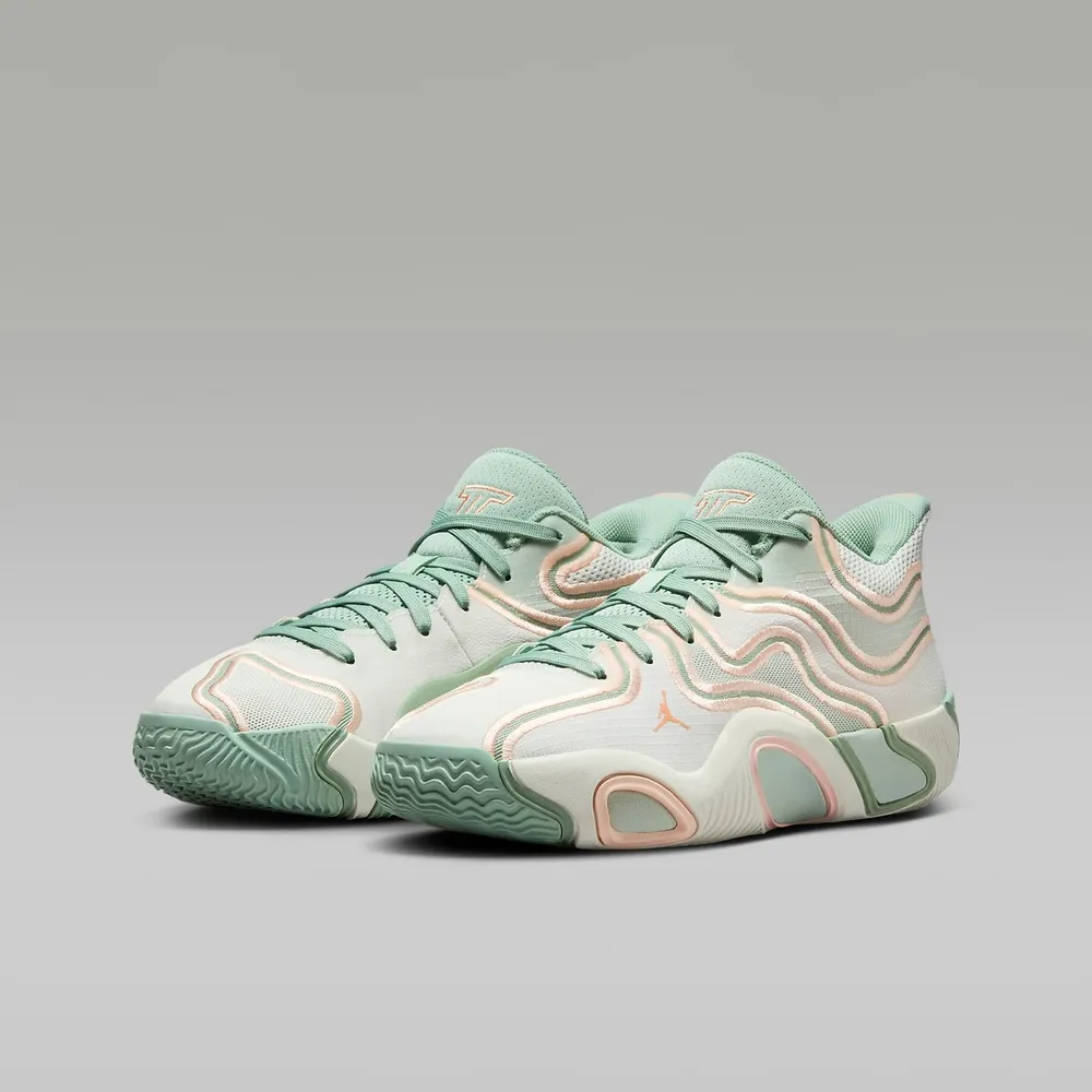 籃球鞋 Jordan Tatum 3 GS 大童 女鞋 綠 白 Welcome to the Garden HF3136-103 歷史價格詳細信息