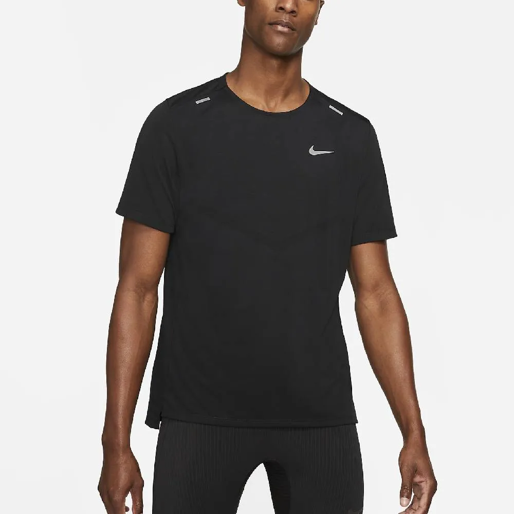 Nike AS M DF RISE 365 男款 黑色 白色 輕盈 透氣 反光慢跑 短袖 CZ9185-013 歷史價格詳細信息