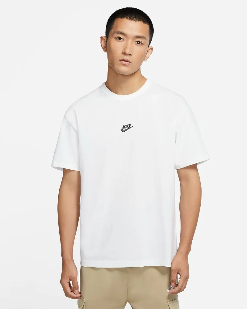 Nike AS M NSW PREM ESSNTL TEE VERB 男 黑色 運動 休閒 短袖 DX6309-010 歷史價格詳細信息