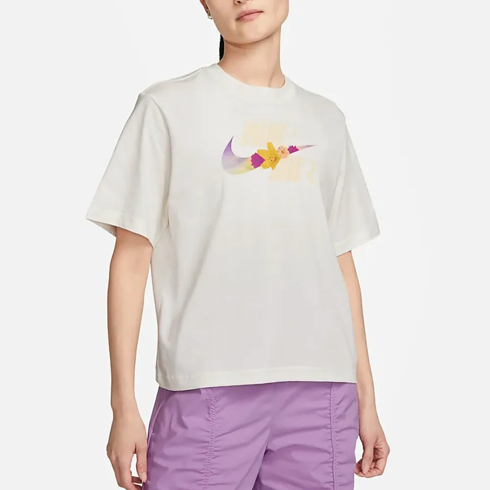 NIKE NSW TEE BOXY NATURE 女短袖上衣 DD1457113 淡黃 歷史價格詳細信息