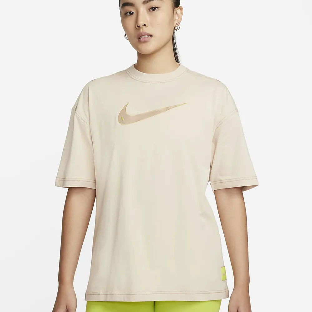 NIKE AS W NSW SWSH FLC SS CROP TOP 女短袖上衣 DM6745010 黑 歷史價格詳細信息