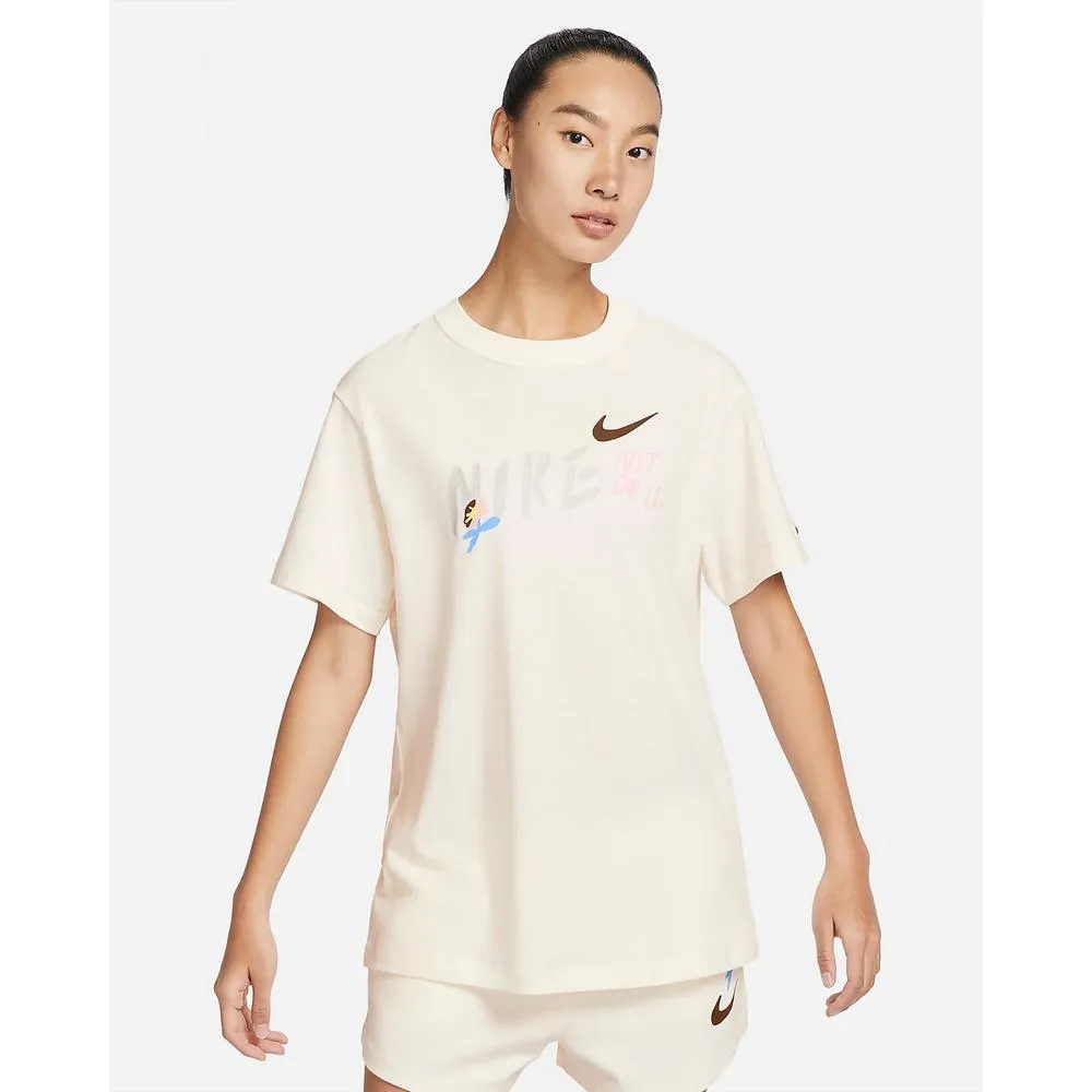 NIKE AS W NSW ESSNTL TEE BF LBR 女短袖上衣 DN5698100 白 歷史價格詳細信息