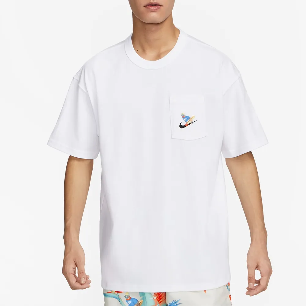 NIKE AS M NSW TEE PREM POCKET 男短袖上衣 DV3316010 黑 歷史價格詳細信息