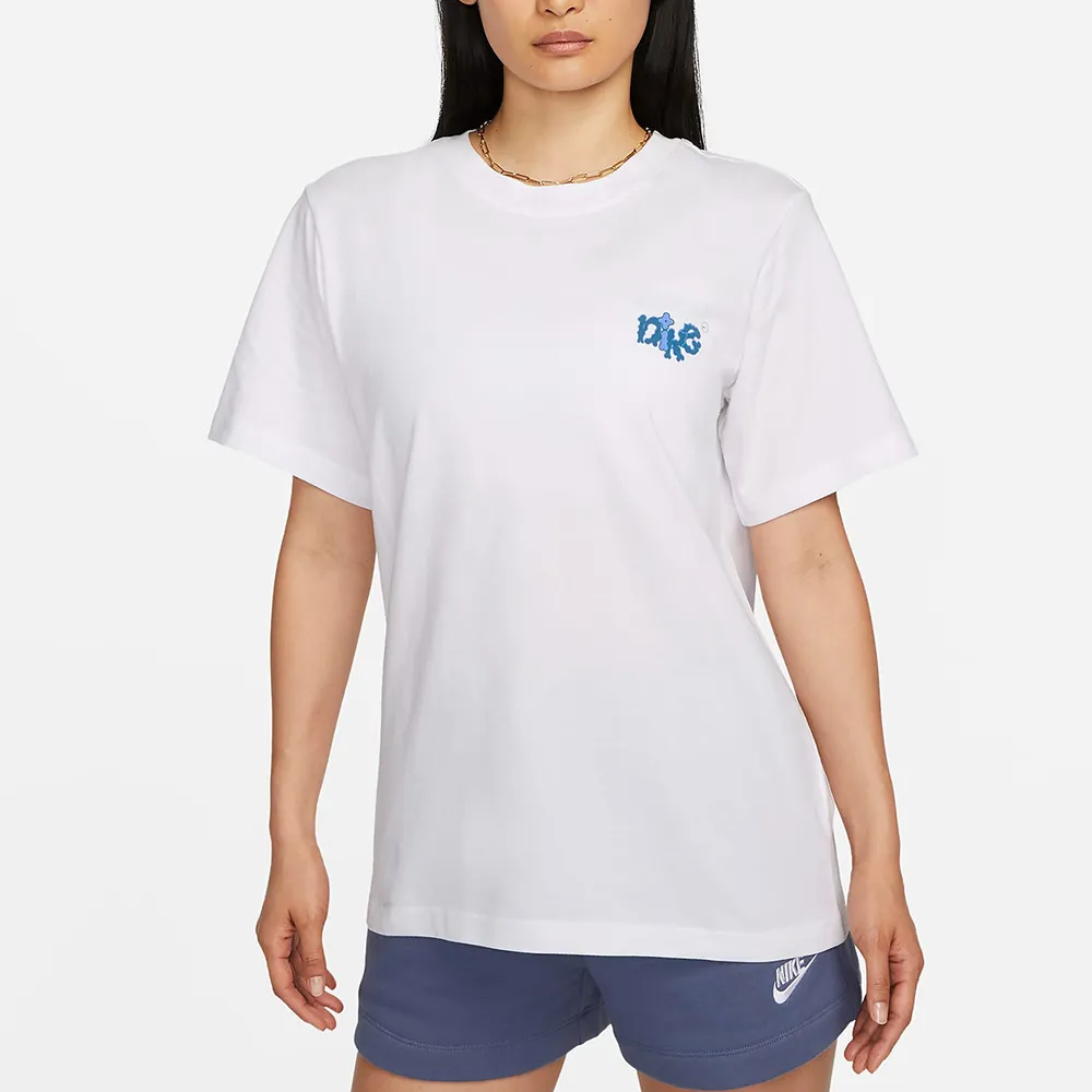 NIKE 女 AS W NSW TEE OC 2 SS BF 短袖上衣 寬鬆 棉質 - FD2550010 / 100 歷史價格詳細信息