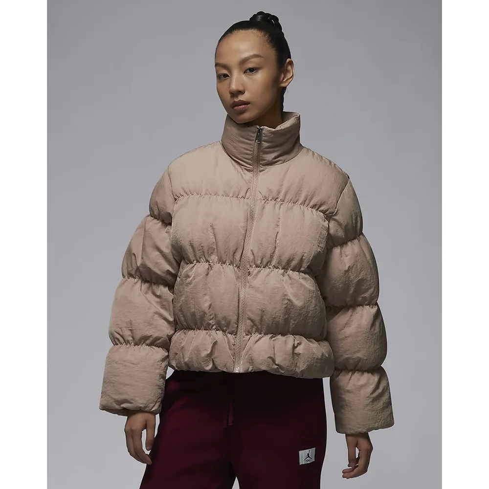 【NIKE】AS W J CRP SS WVN TOP 女 短袖上衣 卡其-FN5767244 歷史價格詳細信息