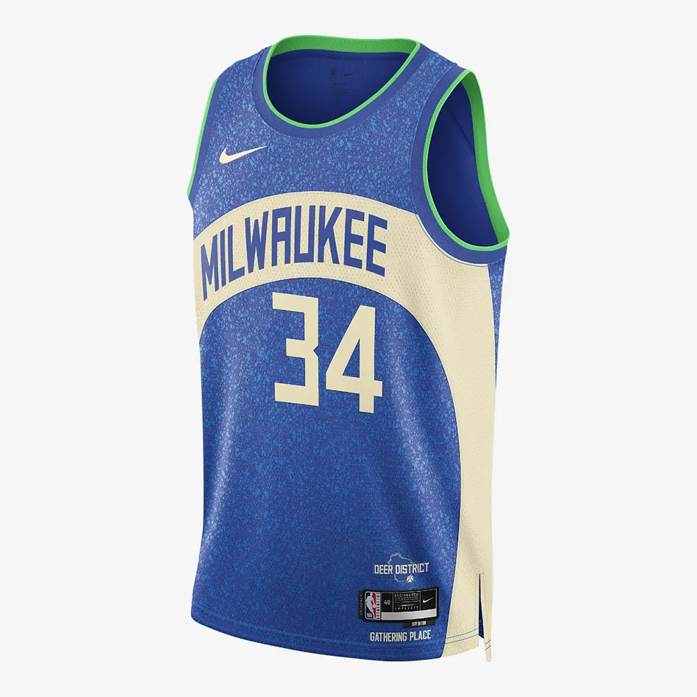 Nike 球衣 Mil Bucks NBA 密爾瓦基 公鹿隊 字母哥 34 Jumpman【ACS】CV9484-010 歷史價格詳細信息