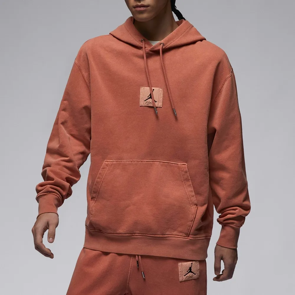 Nike As M J Ess Stmt Wash Flc Po 男款 卡其色 帽T 運動 長袖 FB7291-231 歷史價格詳細信息