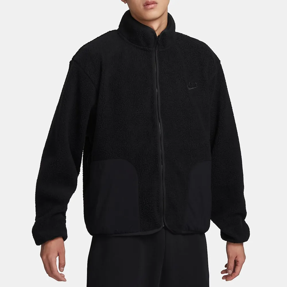 【NIKE】AS M NK CLUB+ SHERPA WNTR JKT 男 刷毛外套 灰色-FB8387068 歷史價格詳細信息