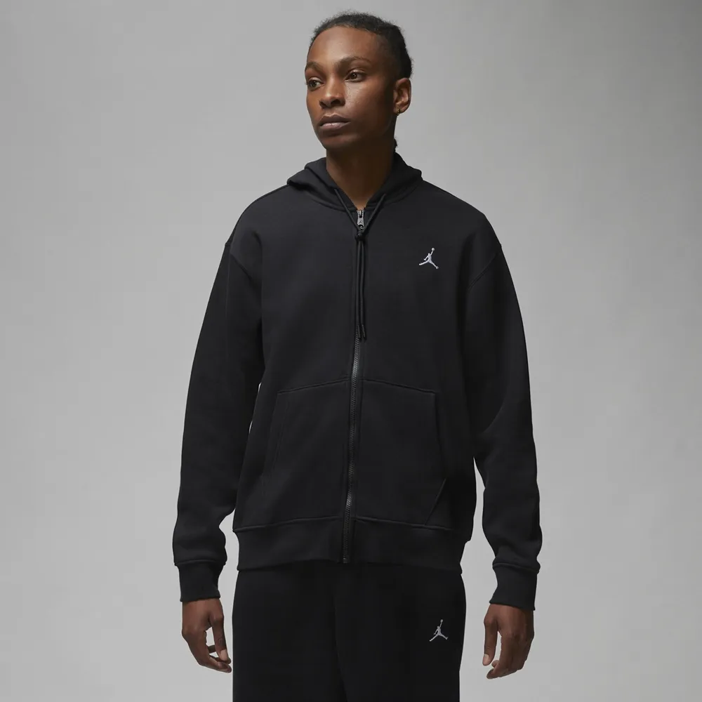 【NIKE】AS M J ESS FLC FZ HOODIE 半開襟上衣 男 黑色-DQ7351010 歷史價格詳細信息