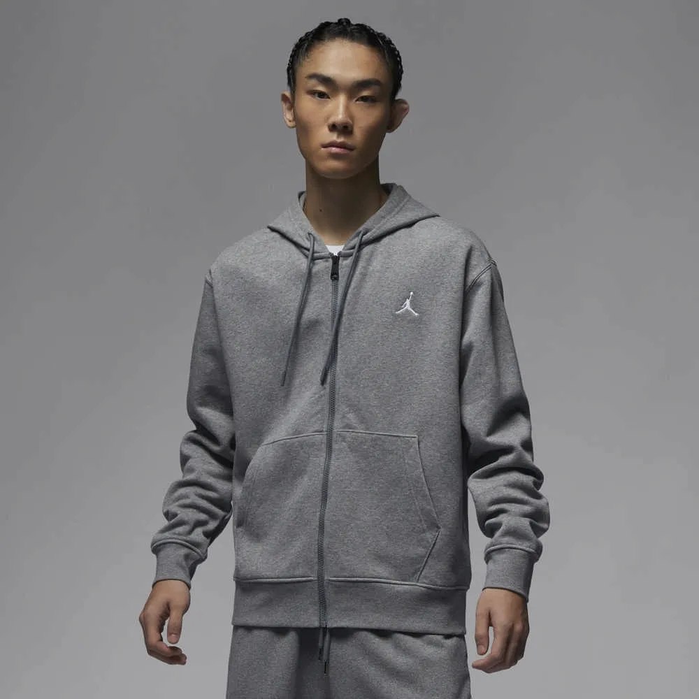 【NIKE】AS M J ESS FLC FZ HOODIE 半開襟上衣 男 黑色-DQ7351010 歷史價格詳細信息