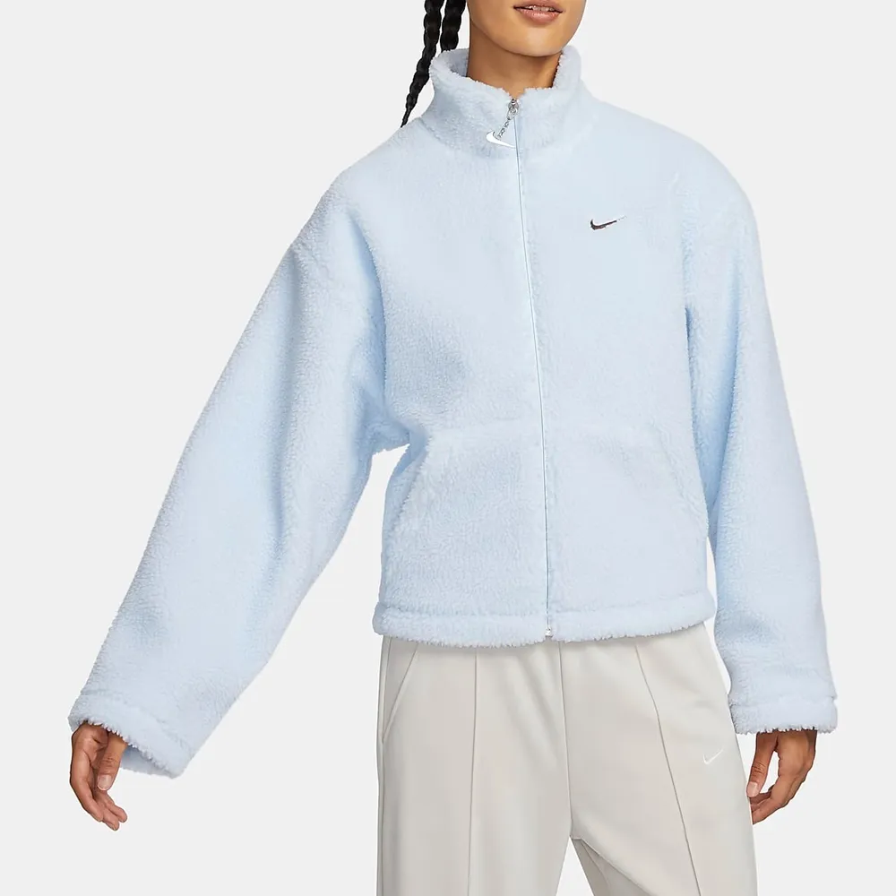 【NIKE】AS W NSW COZY LOGO AOJ KNIT SS 女 短袖上衣 淺灰-FD4287077 歷史價格詳細信息