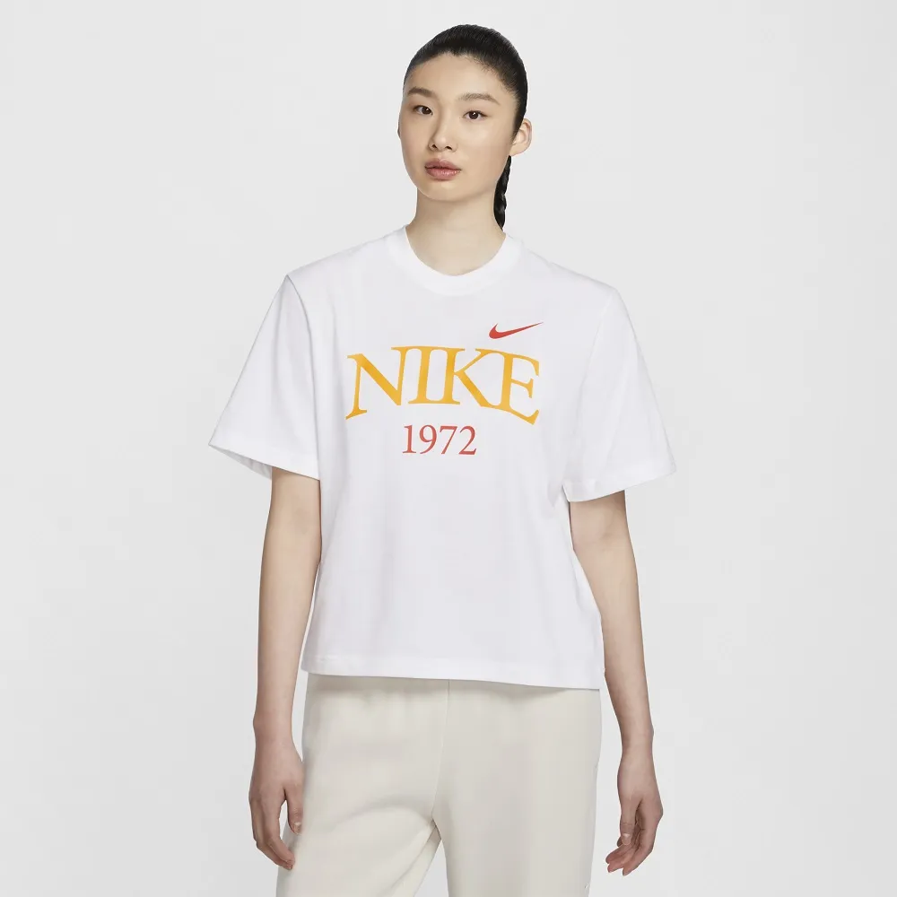 NIKE NSW TEE BOXY NATURE 女短袖上衣 DD1457113 淡黃 歷史價格詳細信息