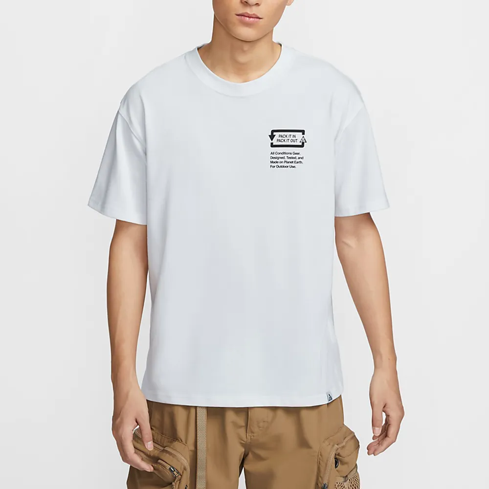 Nike 短袖T恤 ACG 系列 Logo / Graphic T-Shirt 圓領 棉質 五色 任選 【ACS】 歷史價格詳細信息