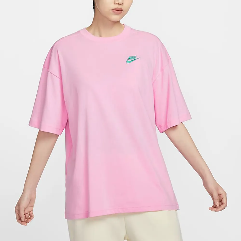 NIKE NSW TEE SS SPORT DAISY 女款 小花LOGO T恤 DN5859-010 黑 100 白 歷史價格詳細信息
