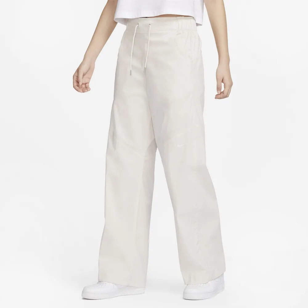 Nike NSW ESSNTL WVN HR OH PANT 女款 米色 休閒 抽繩 長褲 FB8285-104 歷史價格詳細信息
