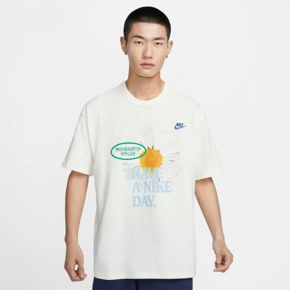 Nike AS M NSW PREM ESSNTL SS TEE GC 男款 米白色 雛菊 短袖 HJ3955-133 歷史價格詳細信息