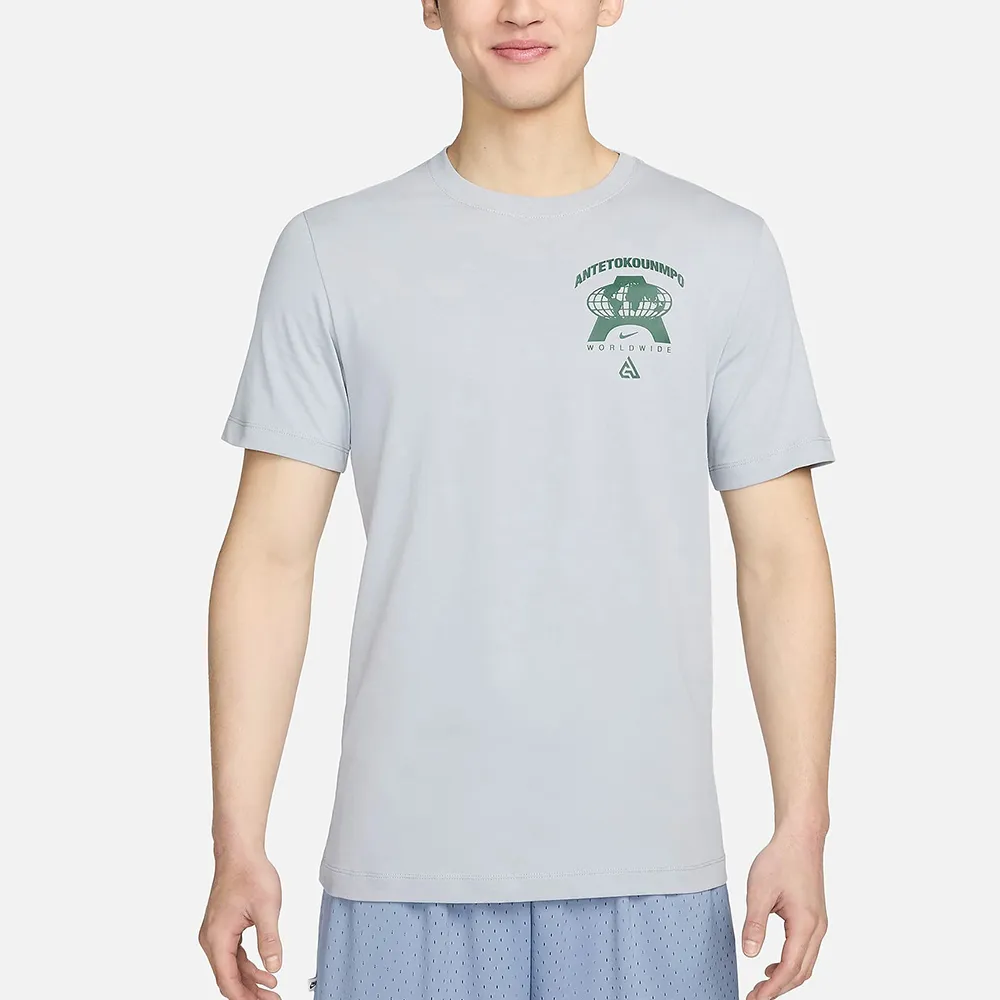 NIKE AS GA M NK TEE M90 SU24 上衣 短袖 T恤 圓領 運動 休閒 男 灰 FV8409-012 歷史價格詳細信息