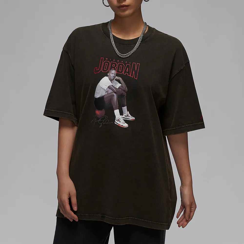 【NIKE】AS W J SS GF GFX TEE FA 1 女 短袖上衣 黑色-FV7123045 歷史價格詳細信息