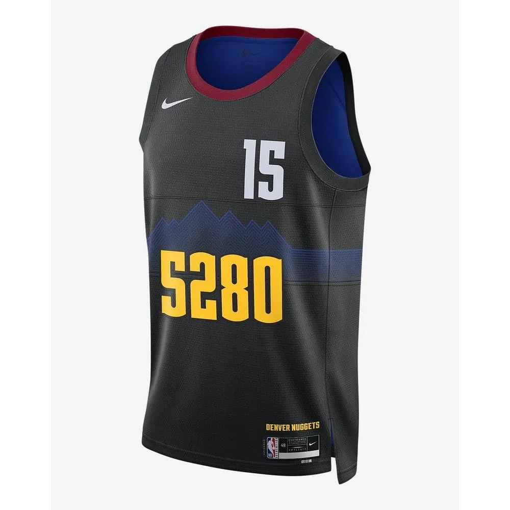 【NIKE】DEN MNK DF SWGMN JSY STM 22 男款 籃球背心 NBA 金塊隊 藍色-DO9524496 歷史價格詳細信息