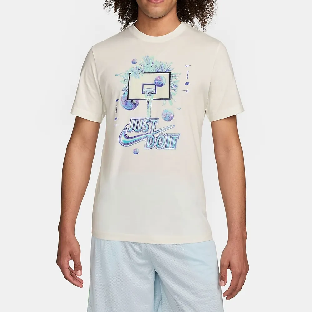 NIKE AS M NK TEE SEASONAL EX 籃球上衣 運動 訓練 印花 - DR7638010 歷史價格詳細信息