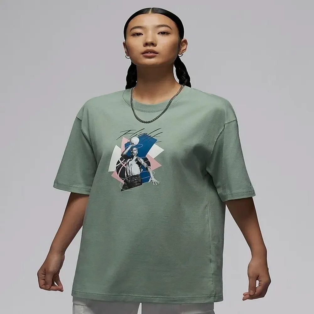 【NIKE】AS W J SS GF GFX TEE FA 1 女 短袖上衣 黑色-FV7123045 歷史價格詳細信息
