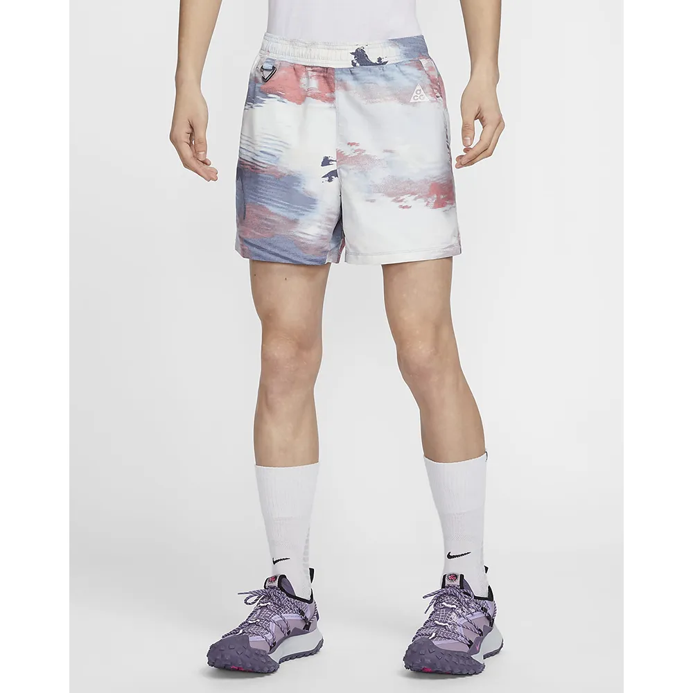 Nike 短褲 ACG Shorts 女款 紫 裂紋 高腰 寬鬆 三角扣環 機能 拉鍊口袋【ACS】FB7863-555 歷史價格詳細信息