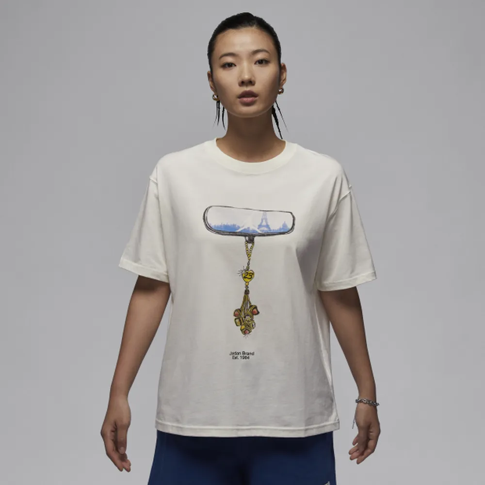 【NIKE】AS W J SS GF GFX TEE FA 1 女 短袖上衣 黑色-FV7123045 歷史價格詳細信息