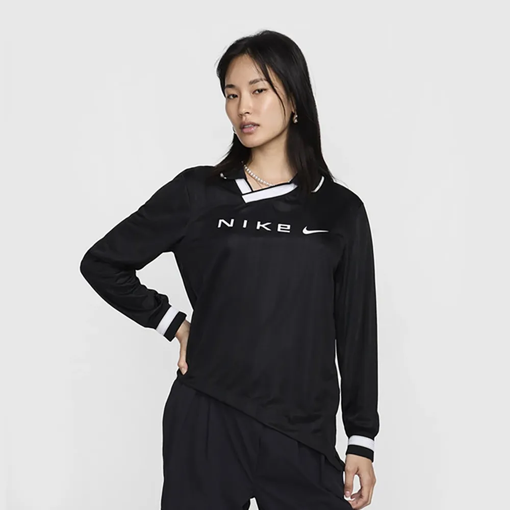 【NIKE】AS W NSW CLCCTN SHRPA HZ MBRS 女 長袖上衣 黑色-FB8786010 歷史價格詳細信息