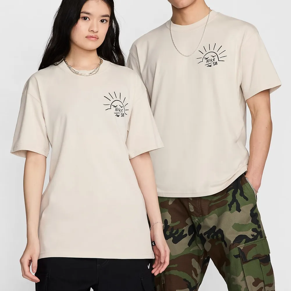 Nike U NK SB Tee M90 Stripe 男款 粉色 圓領 條紋 運動 寬鬆 短袖 FQ3712-838 歷史價格詳細信息