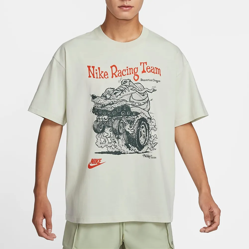 Nike 短袖 NSW Max90 男款 白 墨綠 兩色 短T 寬鬆 純棉 波紋 中磅數 任選 【ACS】 歷史價格詳細信息