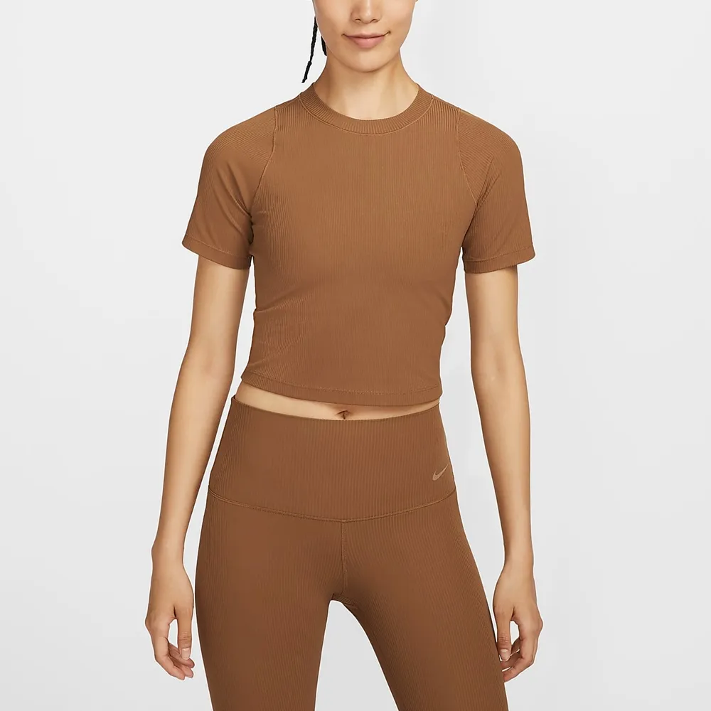 NIKE 女 短袖上衣 AS W NK SS CROP YOGA 2 運動 瑜珈 - DJ6236010 / 100 歷史價格詳細信息