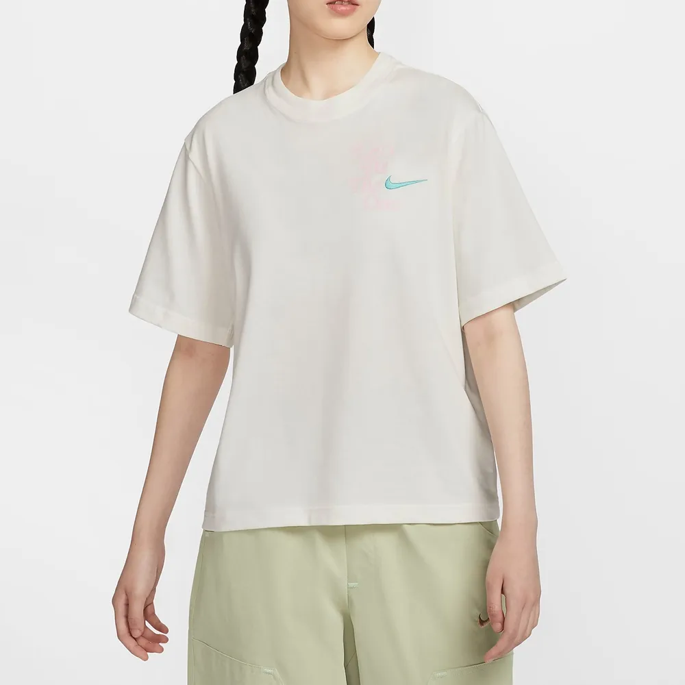 NIKE NSW TEE BOXY NATURE 女短袖上衣 DD1457113 淡黃 歷史價格詳細信息