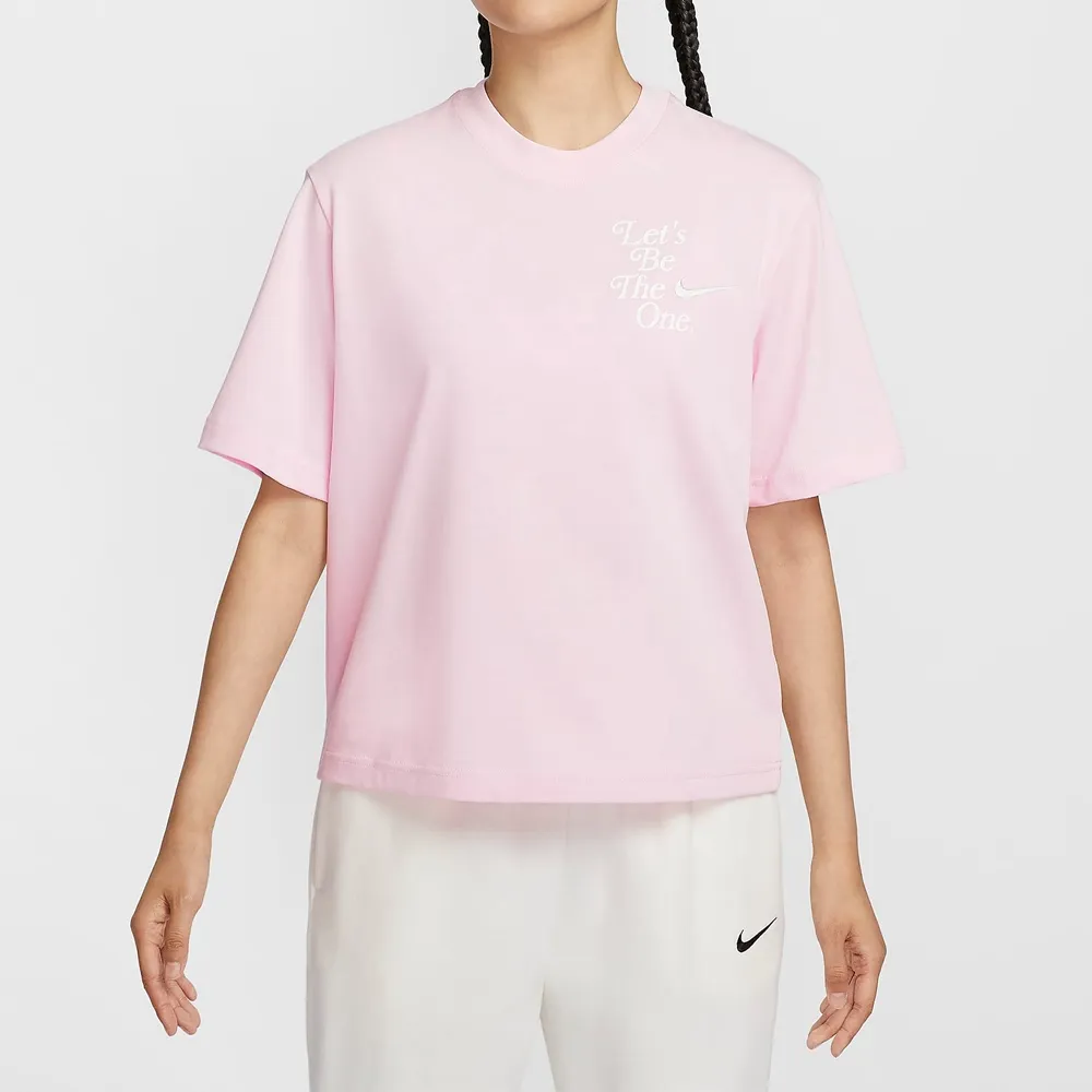 NIKE NSW TEE BOXY NATURE 女短袖上衣 DD1457113 淡黃 歷史價格詳細信息