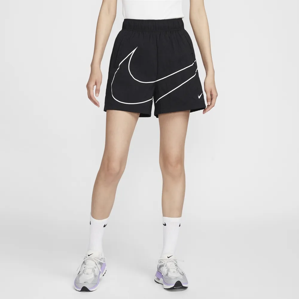 NIKE 短褲 W NSW 黑色 刺繡小勾 螺紋 女 DV7863-010 歷史價格詳細信息