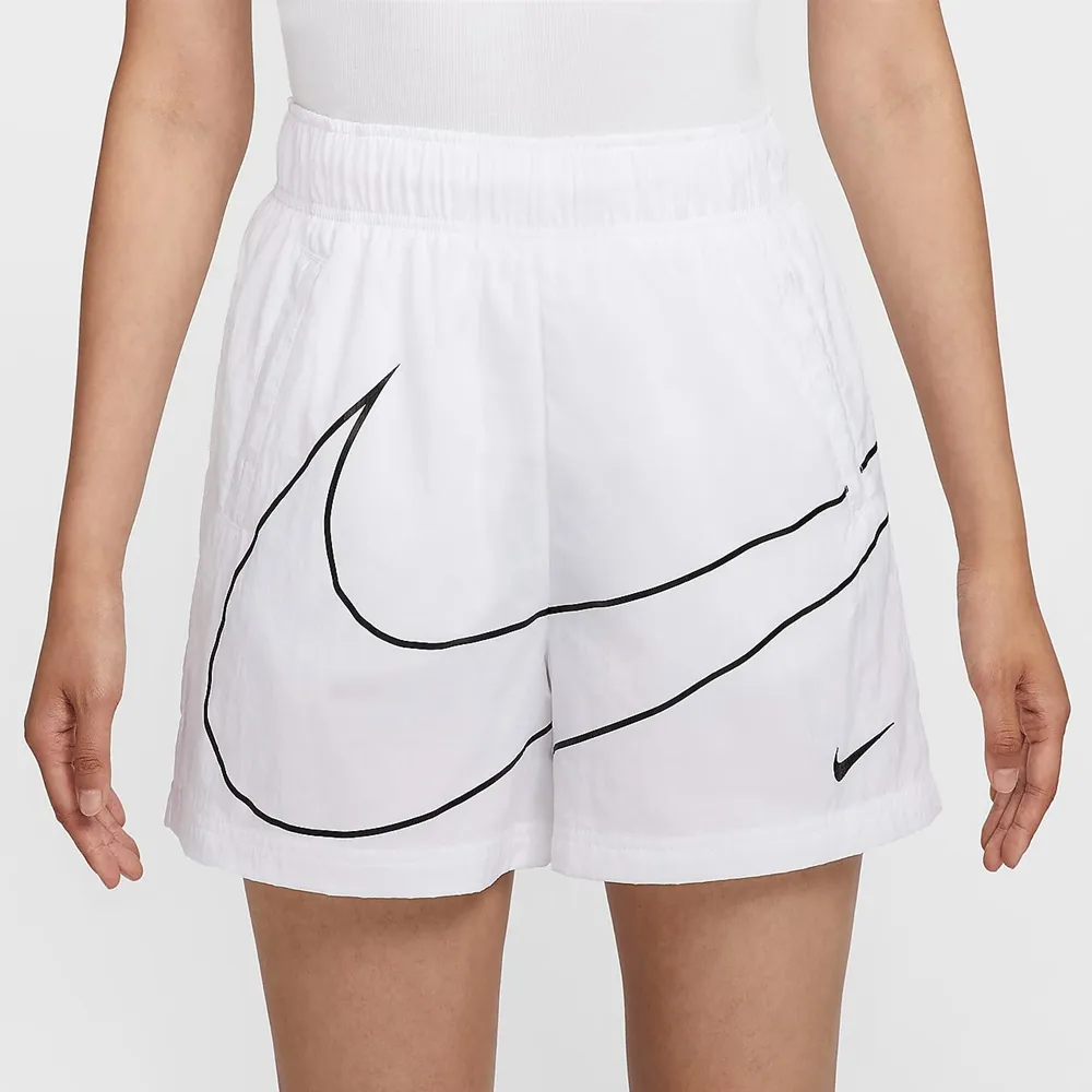 NIKE 女 短褲 AS W NSW ESSNTL FLC HR SHORT 運動 休閒 刺繡 - CJ2159010 歷史價格詳細信息