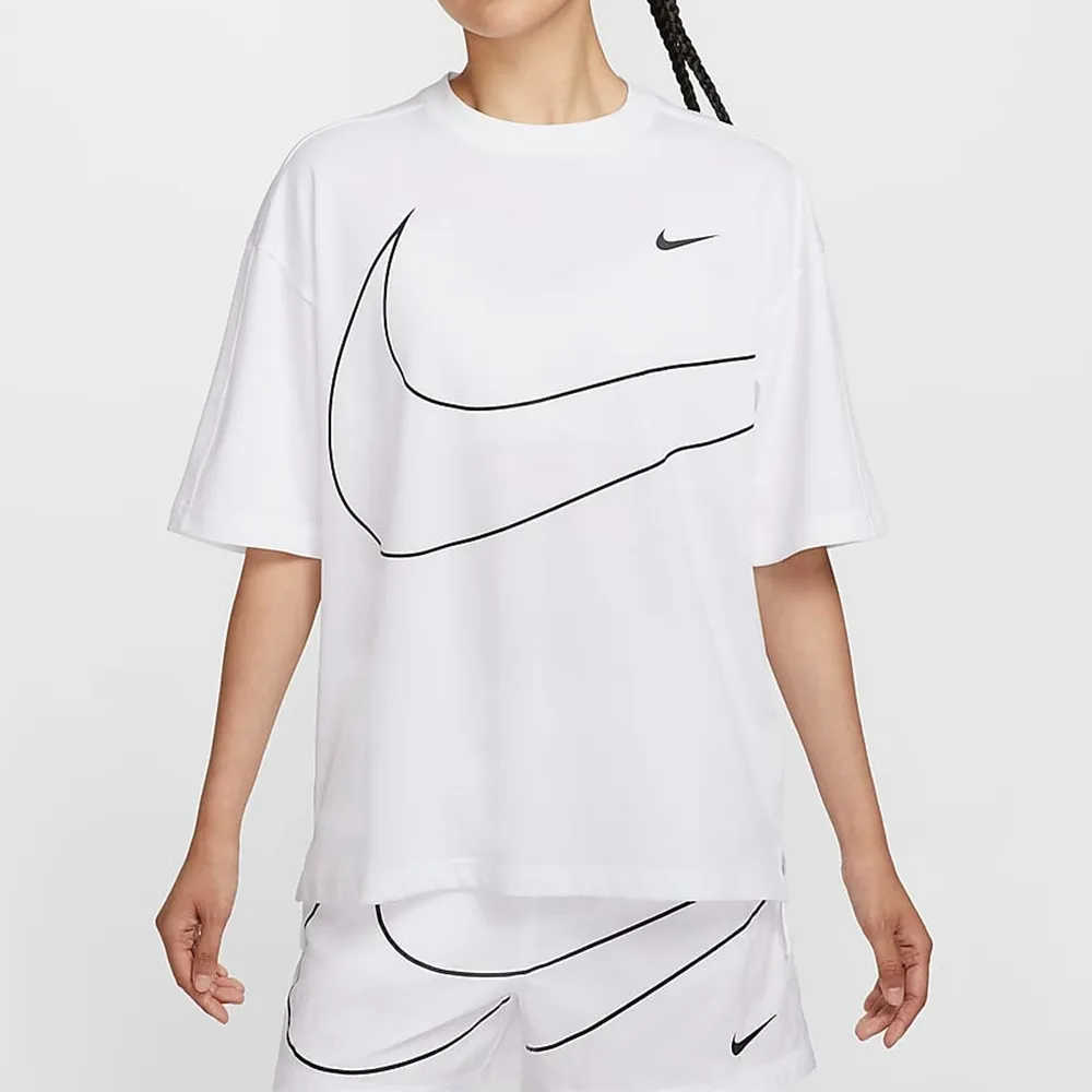 NIKE 女 AS W NSW SS TOP GCEL 短袖上衣 休閒 寬鬆 印花 棉質 - FQ7011100 歷史價格詳細信息