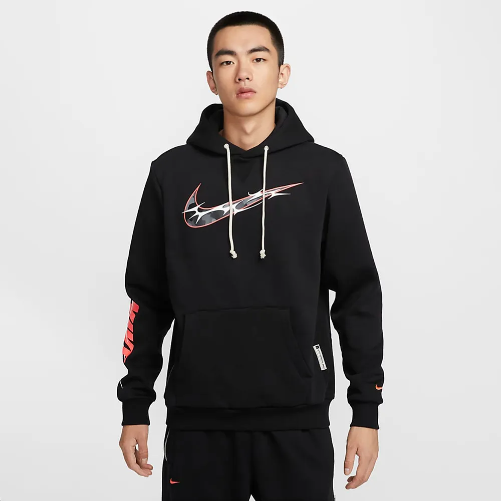 NIKE 男 連帽T AS M NK CLUB+ BB PO HOODIE AOP 黑色 -FB7435010 歷史價格詳細信息