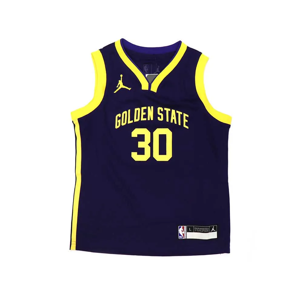 NBA 兒童球衣 Stephen Curry 勇士隊 WZ2B3BZ6P-WARSC 藍色 歷史價格詳細信息